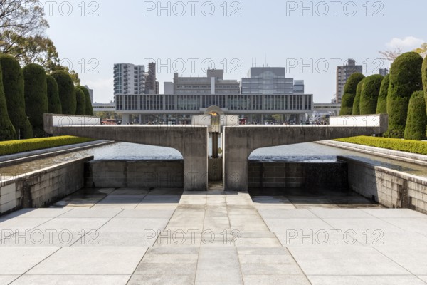 Flame of Peace, landmark, UNESCO World Heritage Site, peace memorial and memorial to the victims of