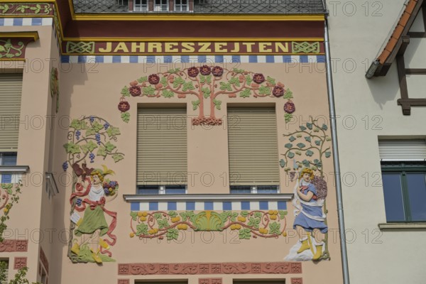 Haus Der Vier Jahreszeiten, Johannes-Runge-Straße, Wittenberge, district of Prignitz, Brandenburg,