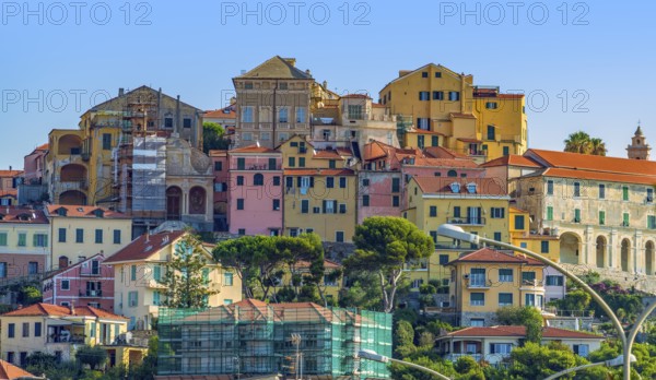 Impression of Imperia, a coastal city in Liguria, Italy