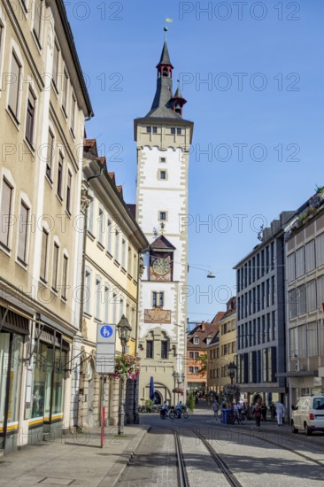 Impression of Wuerzburg, a city in the Franconia region of Bavaria in Germany. It shows the