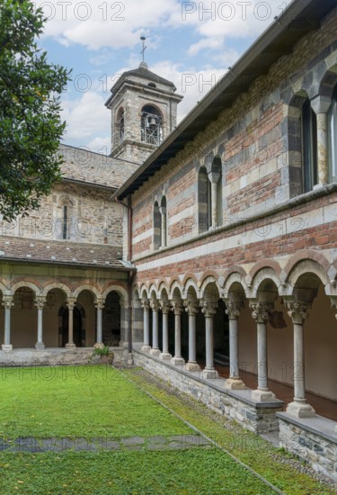 Impression around the Piona Priory or Piona Abbey, a religious complex on the Lecco bank of Lake