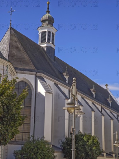 Blue sky, sunshine, Brühl, North Rhine-Westphalia, Germany