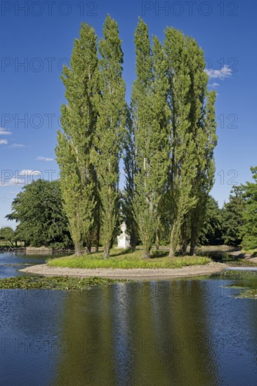 Rousseau Island, Wörlitz Park, Wörlitz Gardens, Garden Kingdom of Dessau-Wörlitz, UNESCO World
