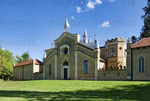 Gothic House, Wörlitz Park, Wörlitz Gardens, Garden Kingdom of Dessau-Wörlitz, UNESCO World