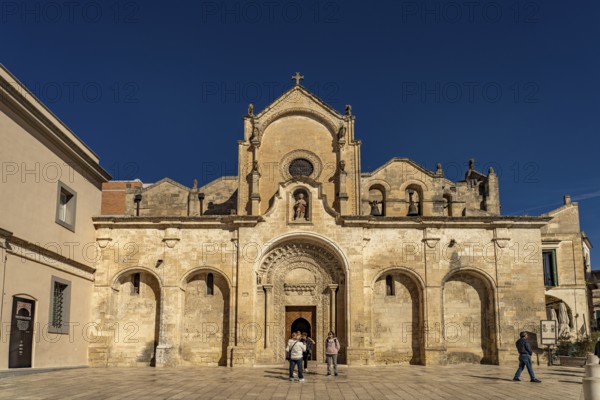 The church Chiesa di San Giovanni Battista, Matera, Basilicata, Italy