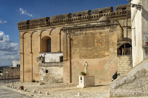The Madre di San Lorenzo Martire church in Massafra, Apulia, Italy