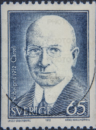 Alexis Carrel (1873, 1944) was a French physician. In 1912 he received the Nobel Prize in