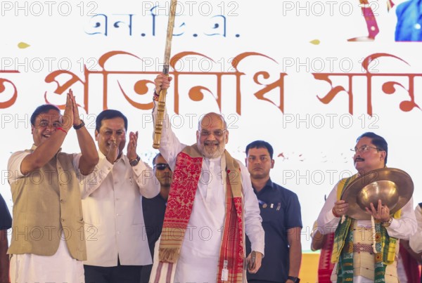 Union Home Minister Amit Shah addresses the newly elected National Democratic Alliance's (NDA)