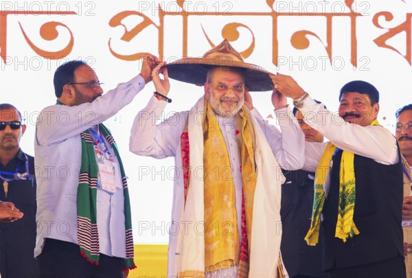 Union Home Minister Amit Shah addresses the newly elected National Democratic Alliance's (NDA)