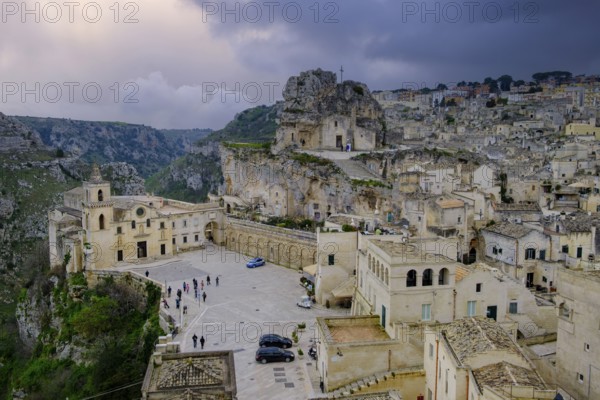 Church of San Pietro Caveoso and Church of Santa Maria di Idris, cave settlement, cave dwellings,