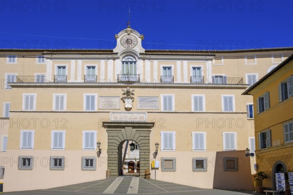 Papal summer residence Castel Gandolfo, Palazzo Pontificio, Albano, Alban Hills, Colli Albani,