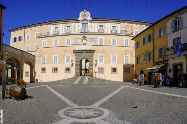 Papal summer residence Castel Gandolfo, Palazzo Pontificio, Albano, Alban Hills, Colli Albani,