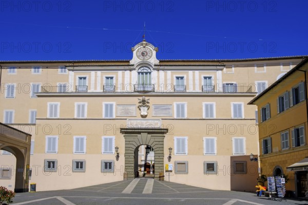 Papal summer residence Castel Gandolfo, Palazzo Pontificio, Albano, Alban Hills, Colli Albani,