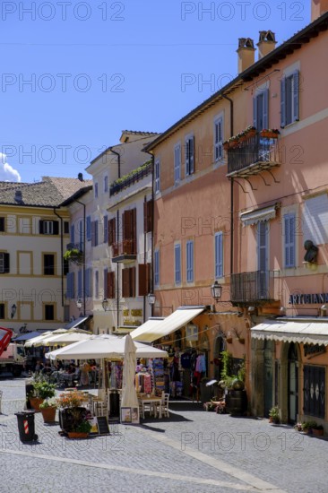 Papal summer residence Castel Gandolfo, Palazzo Pontificio, Albano, Alban Hills, Colli Albani,