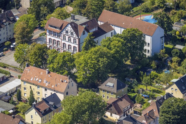Aerial photo, Tinsberger Schule Grundschule, Lüdenscheid-Stadt, Lüdenscheid, Sauerland, North