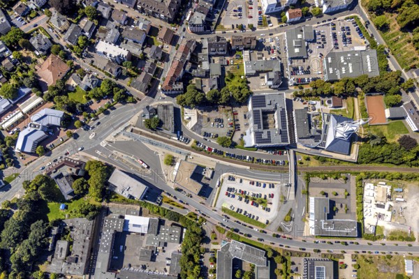Aerial view, Phänomenta Science Center Tower at Phänomenta-Weg Technikzentrum Südwestfalen, ZOB