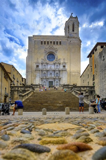 Cathedral of Santa Maria of Gerona, Catedral Santa Maria de Girona, Girona, Cataluña, Gerona,