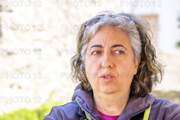 Sardinia, Pina Monne, female portrait and artist, Tinnura, Europe, Province of Oristano, Italy,