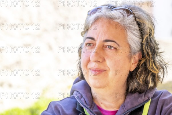 Sardinia, Pina Monne, female portrait and artist, Tinnura, Europe, Oristano province, Italy,