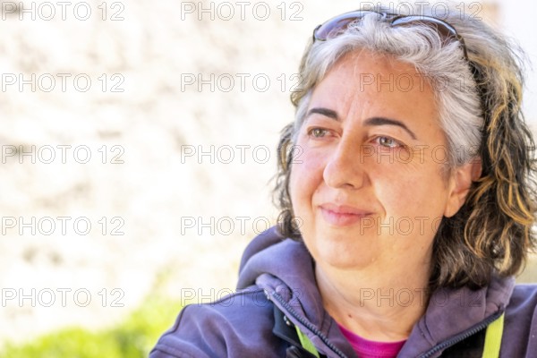 Sardinia, Pina Monne, female portrait and artist, Tinnura, Europe, Province of Oristano, Italy,