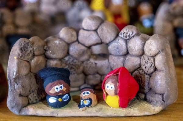 Sardinia, exhibition of artistic, self-made figures, Paulilatino, Europe, Province of Oristano,