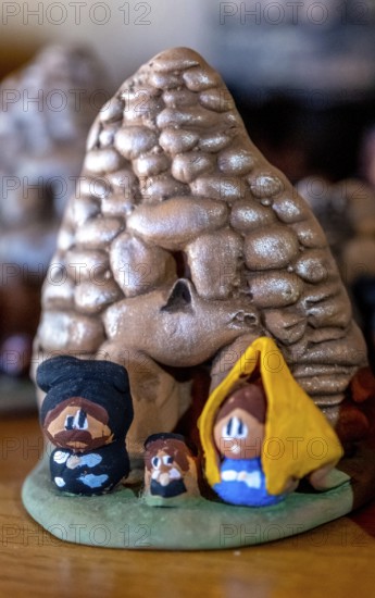 Sardinia, exhibition of artistic, homemade figures, Paulilatino, Europe, Province of Oristano,