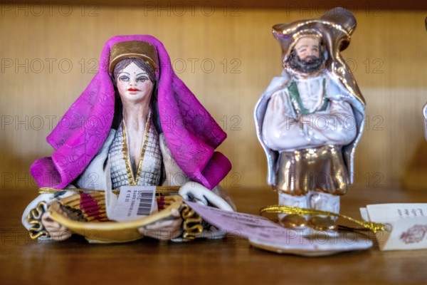 Sardinia, exhibition of artistic, homemade figures, Paulilatino, Europe, province of Oristano,