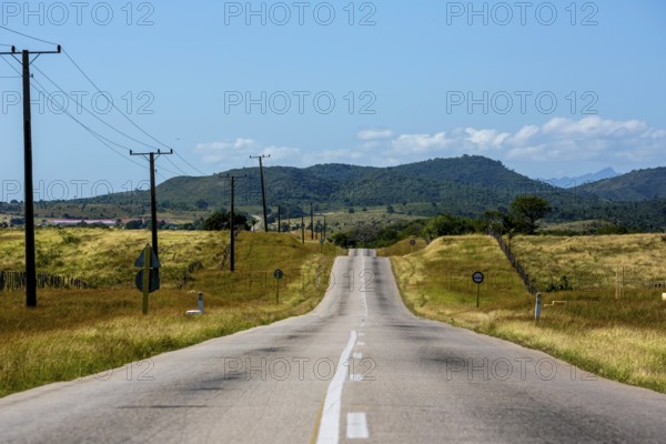 Country road between Santa Clara and Trinidad Valley of Ingenios, Valle de los Ingenios, country