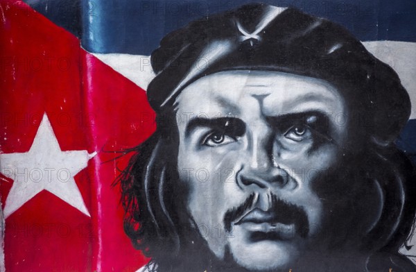 Ernesto Che Guevara pictures and paintings, La Habana, Cuba, Caribbean, Central America, Cuba,