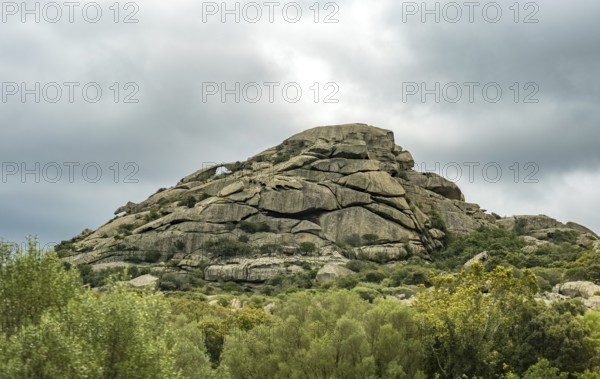 Sardinia, rugged granite mountains of Gallura, Olbia, Europe, Province of Sassari, Italy,