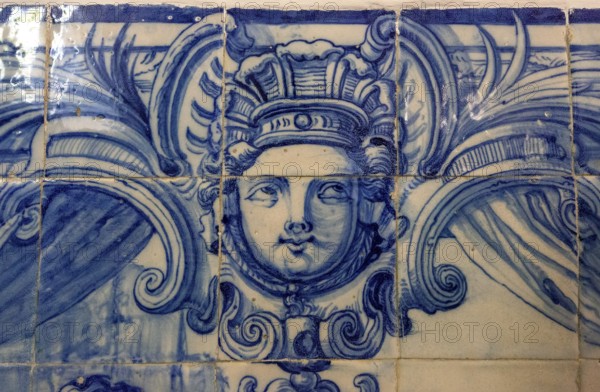 Classical Azuleros in the University, Colégio do Esírito Santo, old University of Evora, Evora,