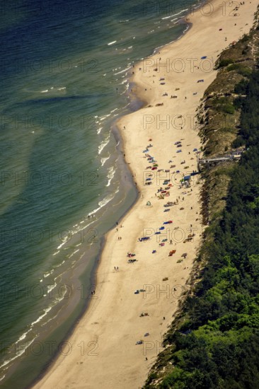 KoÅ'obrzeg, Kolobrzeg, Baltic Sea beach, Baltic Sea coast, Województwo zachodniopomorskie, Poland,