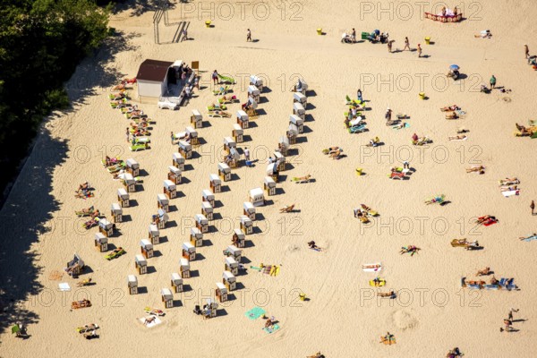 KoÅ'obrzeg, Kolobrzeg, beach chairs, beach, holidays, Baltic Sea beach, Baltic Sea coast,