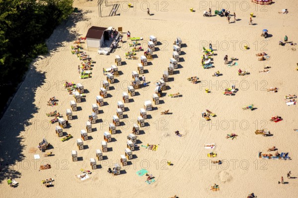 KoÅ'obrzeg, Kolobrzeg, beach chairs, beach, holidays, Baltic Sea beach, Baltic Sea coast,
