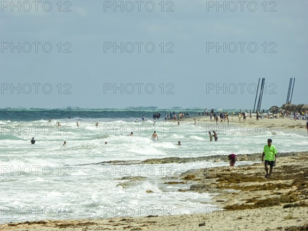 On the tourist beach of Varadero Hotel PARADISUS VARADERO RESORT SPA, Caribbean, Varadero, Cuba,