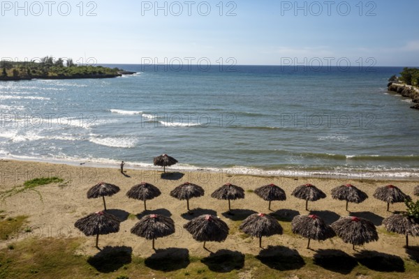 Yaguanabo beach on the southern side of the Caribbean island of Cuba, Caribbean, Yaguanabo, Cuba,