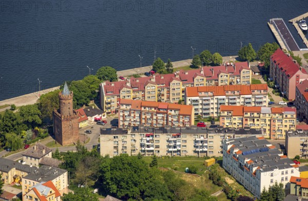 KamieÅ Pomorski, River Dziwna Dievenow, Cammin, Kammin, Baltic Sea coast, Województwo