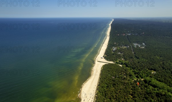 Bathers, Niechorze, Horst seaside resort, beach, Baltic Sea beach, Baltic Sea coast, Wojewóüdztwo
