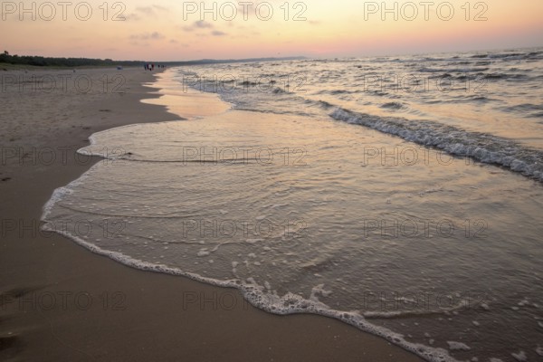Eastern beach of ÅšwinoujÅ'cie, Swinoujscie, Baltic Sea coast, Baltic Sea, Województwo