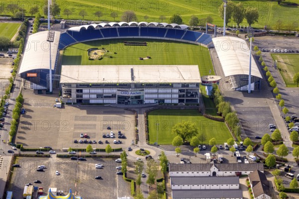 Aerial view, Chio Aachen Stadium at Sportpark Soers, equestrian tournament arena, Laurensberg,