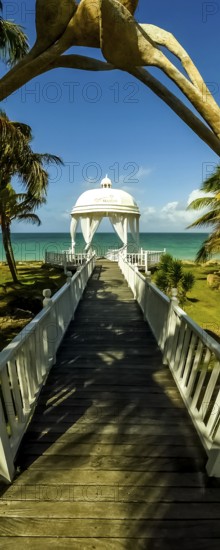 Wedding pavilion of the Hotel PARADISUS VARADERO RESORT SPA Varadero, Cuba, Matanzas, Cuba, Central
