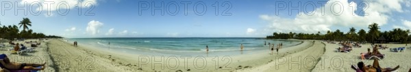On the tourist beach of Varadero Hotel PARADISUS VARADERO RESORT SPA, Caribbean, Varadero, Cuba,