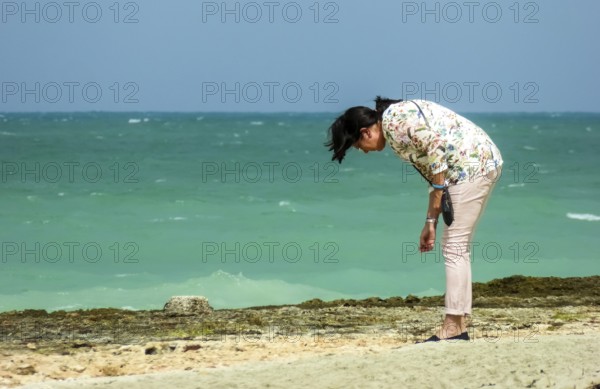 On the tourist beach of Varadero Hotel PARADISUS VARADERO RESORT SPA, Caribbean, Varadero, Cuba,