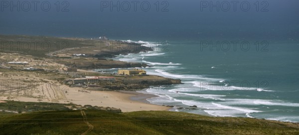 Atlantic coast, Cabo da Roca, westernmost point of the continent of Europe, Lisbon coast, São João