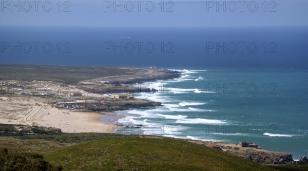 Atlantic coast, Cabo da Roca, westernmost point of the continent of Europe, Lisbon coast, São João
