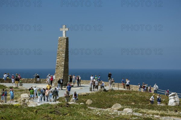 Atlantic coast, Cabo da Roca, westernmost point of the continent of Europe, Lisbon coast, São João