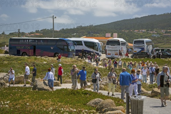 Cabo da Roca, westernmost point of the continent of Europe, Lisbon coast, São João das Covas,
