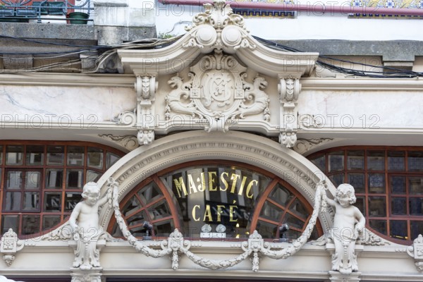 Café Majestic, art nouveau cafe, tavern, restaurant, Oporto, Porto district, Portugal, Europe,