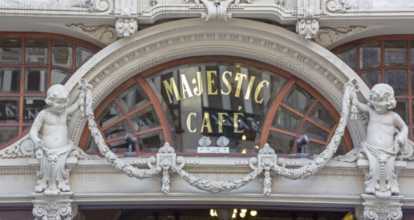 Café Majestic, art nouveau cafe, tavern, restaurant, Oporto, Porto district, Portugal, Europe,