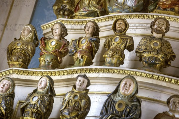 Chapel with figures and relics, Bom Jesus do Monte, pilgrimage church of Braga, Braga, Braga